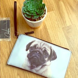 Adorable Pug Clutch- weekend special